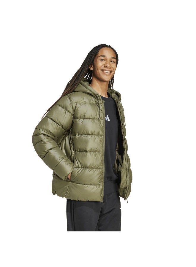 اديداس جاكيت رجالي أخضر متوسط الوزن - Image 4