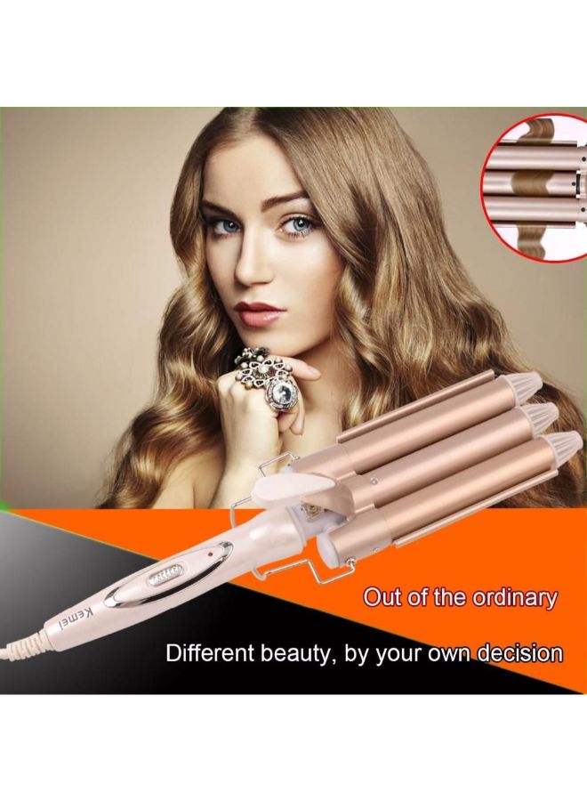 Kemei Professional Hair Wand Roller Beige - Image 2