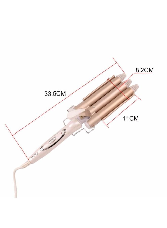 Kemei Professional Hair Wand Roller Beige - Image 3