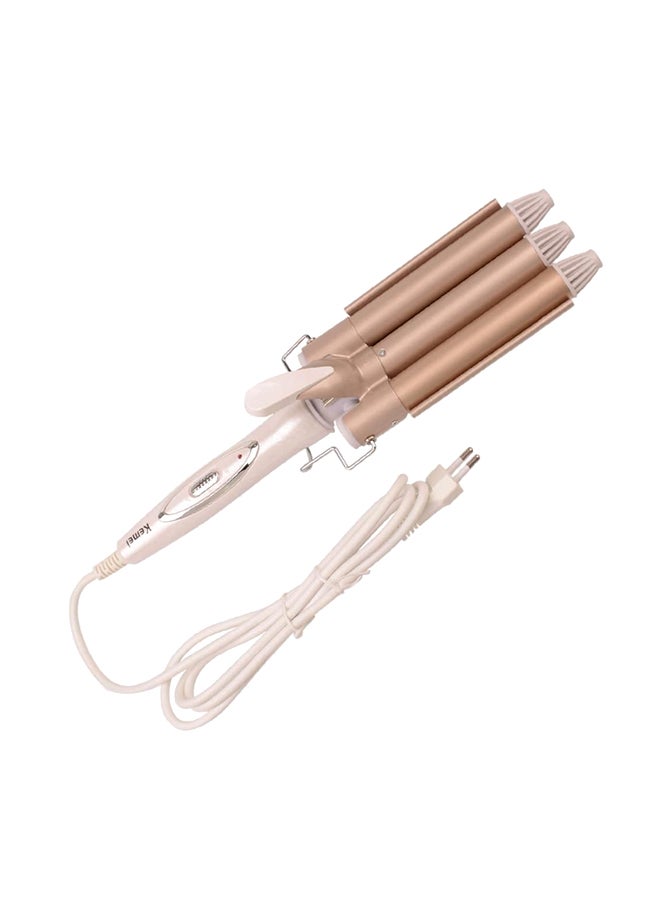 Kemei Professional Hair Wand Roller Beige - Image 1