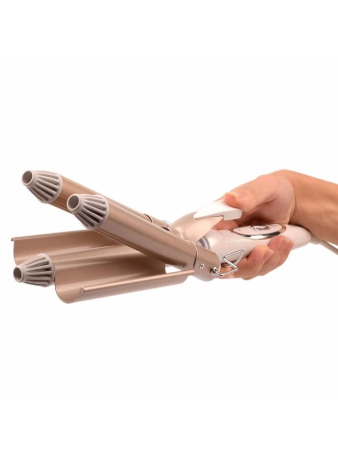 Kemei Professional Hair Wand Roller Beige - Image 5