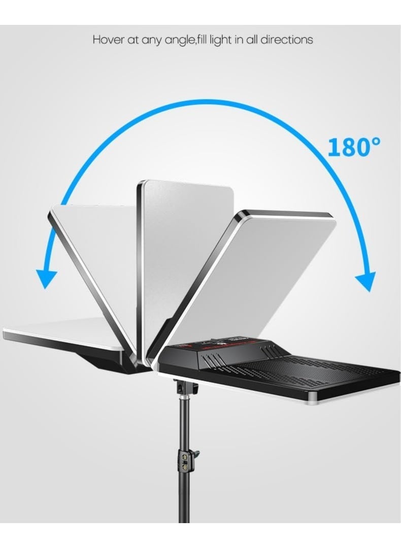 ELTRAZONE LED Professional Photography Fill Light with Remote Control – PL-48 Studio Ring Light for Video Recording, Makeup, Portrait, Livestream, Adjustable Brightness & Color Temperature, USB Powered, Portable Tripod Mount – Ideal for Content Creators  - Image 4