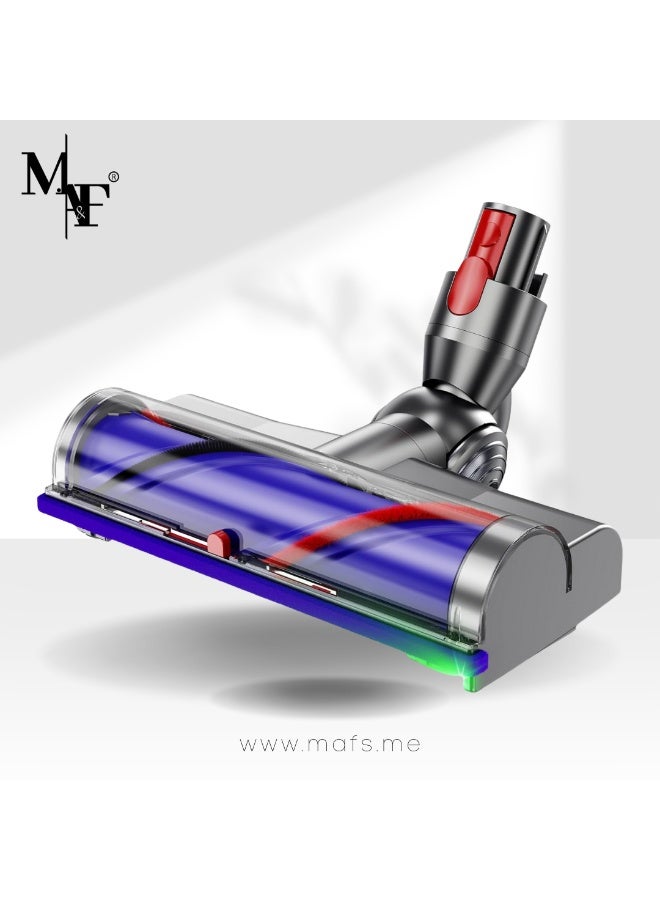 M.A&F's Vacuum Cleaner Replacement parts for V7 V8 V10 V11 V15 Direct Drive Head for Cordless Stick Vacuum Cleaners for hardwood floors 270° Torque Brush Head with LED Headlights - Image 1