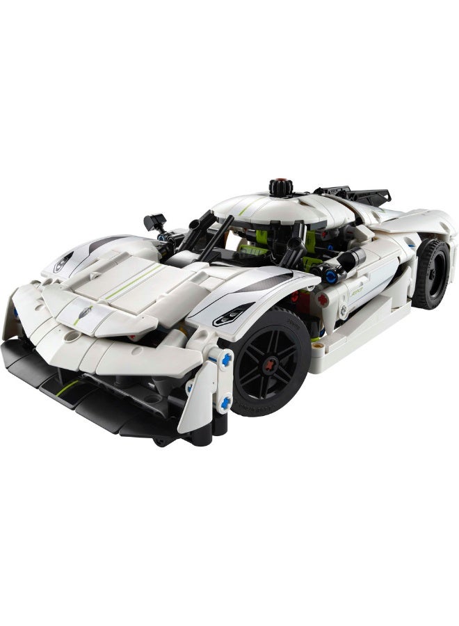 Technic Koenigsegg Jesko Absolut White Hypercar 42184 (801) Pieces