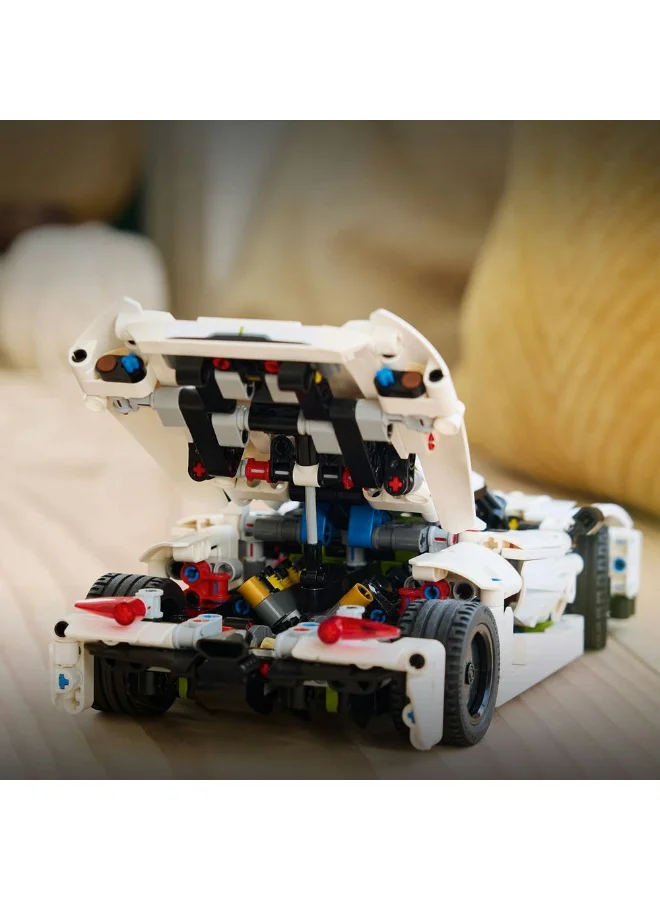 ليغو السيارة الخارقة البيضاء Koenigsegg Jesko Absolut 42184 من LEGO® Technic