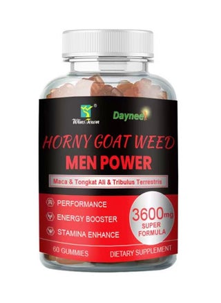 8-IN-1 Supports Performance Gummies for Men Advanced Strength Formula with 3600MG Boost Energy Stamina and Vitality Male Wellness and Endurance Supplement Gummies for Daily Support - pzsku/ZEEB45F3F420247478138Z/45/1747209058/fe16e57f-d6de-4bac-838e-78f3592ddaa9