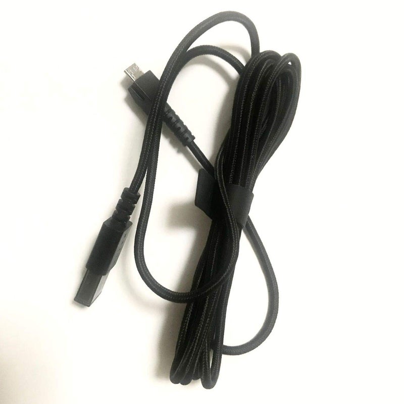 LZYDD 1.8M USB Charging Cable for Razer Mamba Wireless Gaming Mouse, HyperFlux Firefly Mouse Mat Bundle - Image 1