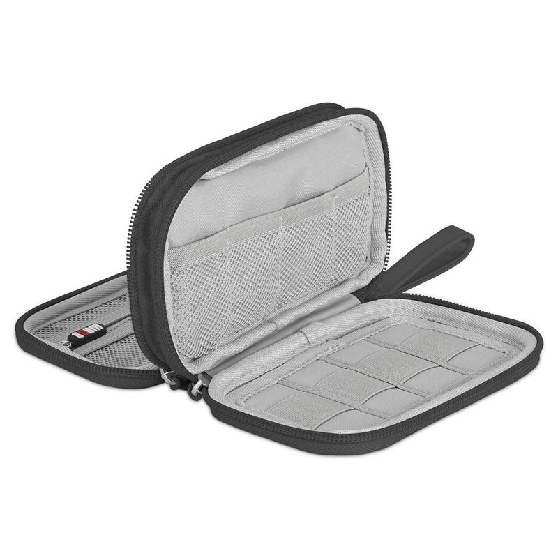 BUBM USB Flash Drive Case, Portable Waterproof Electronic Accessories Bag for USB Flash Drives, SD Cards,Earphone and Other Small Accessories 16 x 9 x 4.5 cm,Gray - Image 5