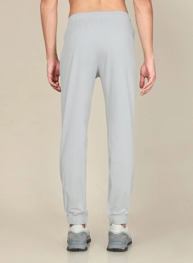 Technosport Solid Woven Trackpant with Cuff by Styli