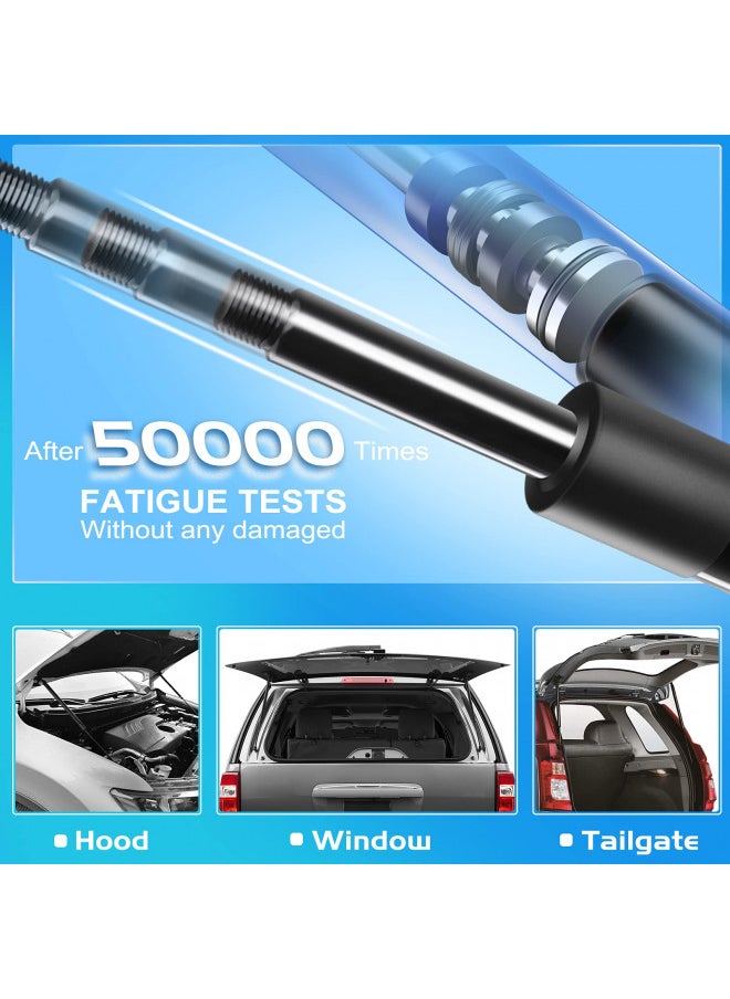 YHTAUTO 4 PCS Rear Window and Tailgate Lift Supports Struts Replacement for Cadillac Escalade Chevrolet Suburban 1500 2500 Tahoe GMC Yukon 2000-2005  - Image 1