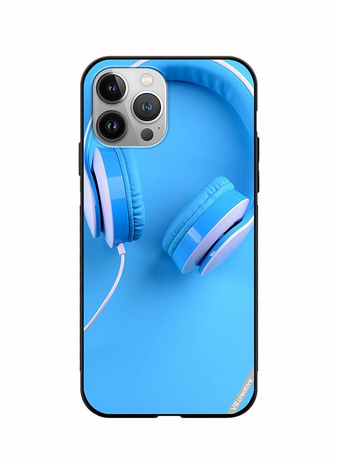 VR CREATIVE Protective Case Cover For Apple iPhone 11 Pro Max Music Headphones Design Multicolour - Image 1