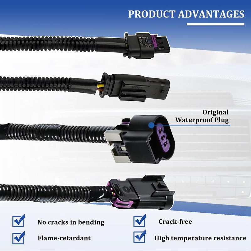 SWPHRT Car Auto Start Stop Eliminator Disable Device Cable, Automatic Stop Start Engine System Disable Delete Eliminator Disabler Canceller, Compatible with 2016-2018 XT5, 2015-2018 Cruze - Image 4