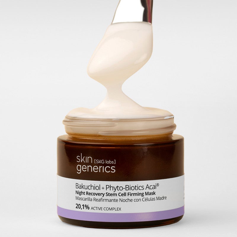 Skin Generics Night Recovery Stem Cell Firming Mask Bakuchiol + Phyto-Biotics Acai 20,1% Active Complex - EU SKG - Image 2