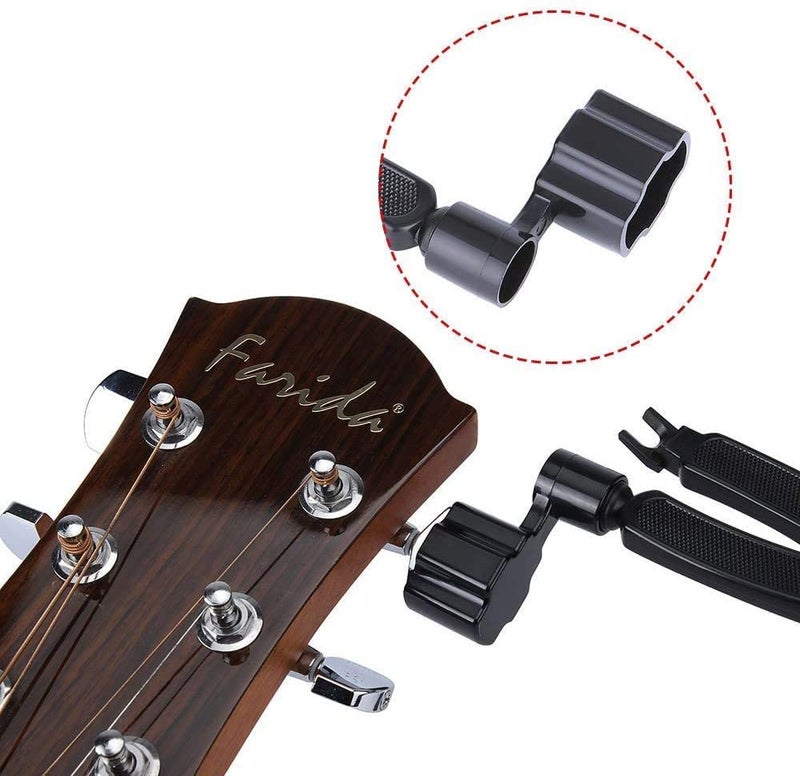 IMAGINEA Electric Guitar Accessories Kit with Strings Changing Full Set Tool Kit, Capo, Tuner, Winder Guitar Including for Acoustic Guitar for Guitar Players Beginners (5 Picks) - Image 4
