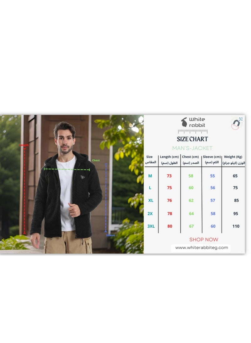 WHITE RABBIT Ribbed Cuffs &White Rabbit& Hem Quilted Hooded Jacket - Image 5