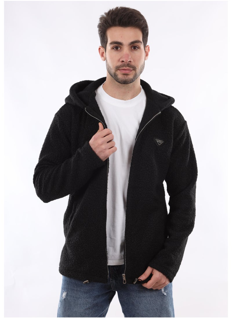 WHITE RABBIT - Ribbed Cuffs &White Rabbit& Hem Quilted Hooded Jacket - Image 1