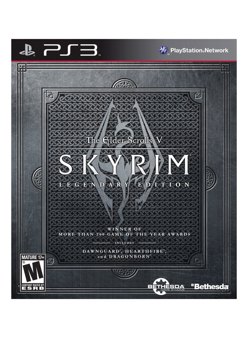 لعبة The Elder Scrolls V: Skyrim - (إصدار عالمي) - playstation_3_ps3