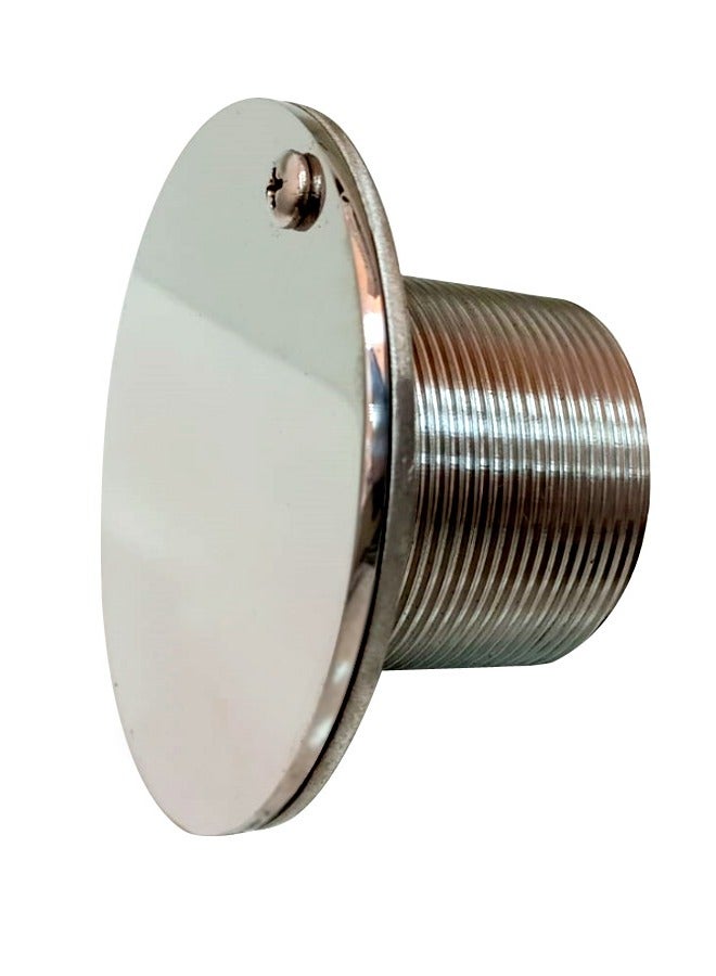POOL MART Suction Point with Sliding Lid 2 Inch BSPT SS316 - Image 1