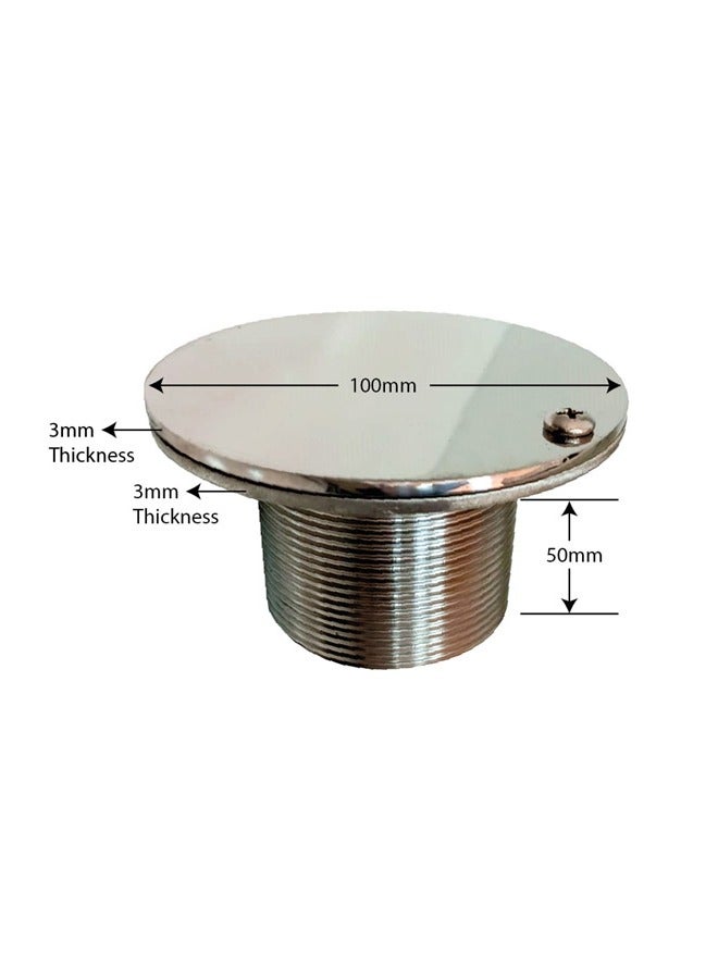 POOL MART Suction Point with Sliding Lid 2 Inch BSPT SS316 - Image 2