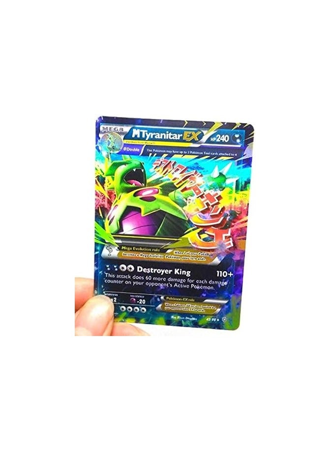 Pokemon 100-Piece Premium Pokemon Trading Card Set with Holographic and EX/GX/V Series Cards, Pokémon TCG Collection - Image 3