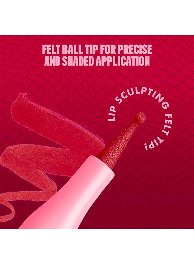 NYX PROFESSIONAL MAKEUP Lip Lingerie Lip Liner Stain, Seamless All Day Stain, Waterproof, Up All Night - Image 5