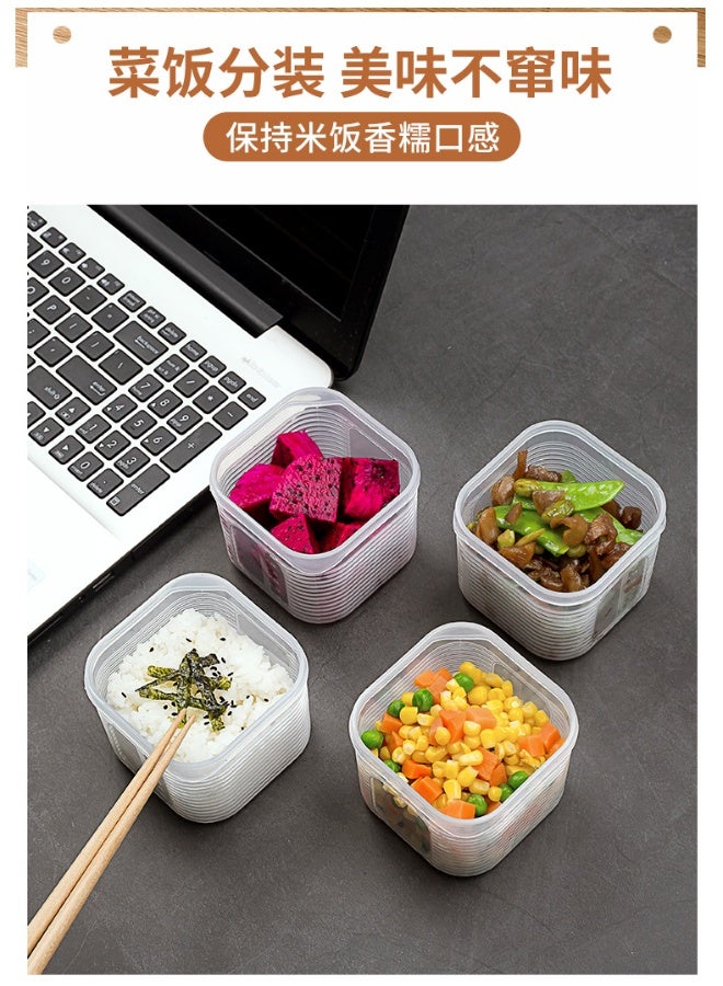 NeeMee Frozen Soup Portion Containers, Broth Bone Soup Chicken Soup Fresh-Keeping Boxes, Freezer Storage Containers, Food-Grade Organizer Boxes - Image 4