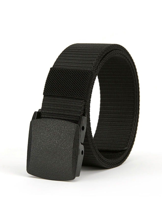 4 Pack Nylon Tactical Belt for Men Webbing Canvas, Military Belt With Plastic Buckle, 125cm Heavy-Duty Nylon Work Belt. - Image 4