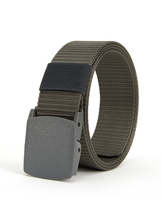 4 Pack Nylon Tactical Belt for Men Webbing Canvas, Military Belt With Plastic Buckle, 125cm Heavy-Duty Nylon Work Belt. - Image 5