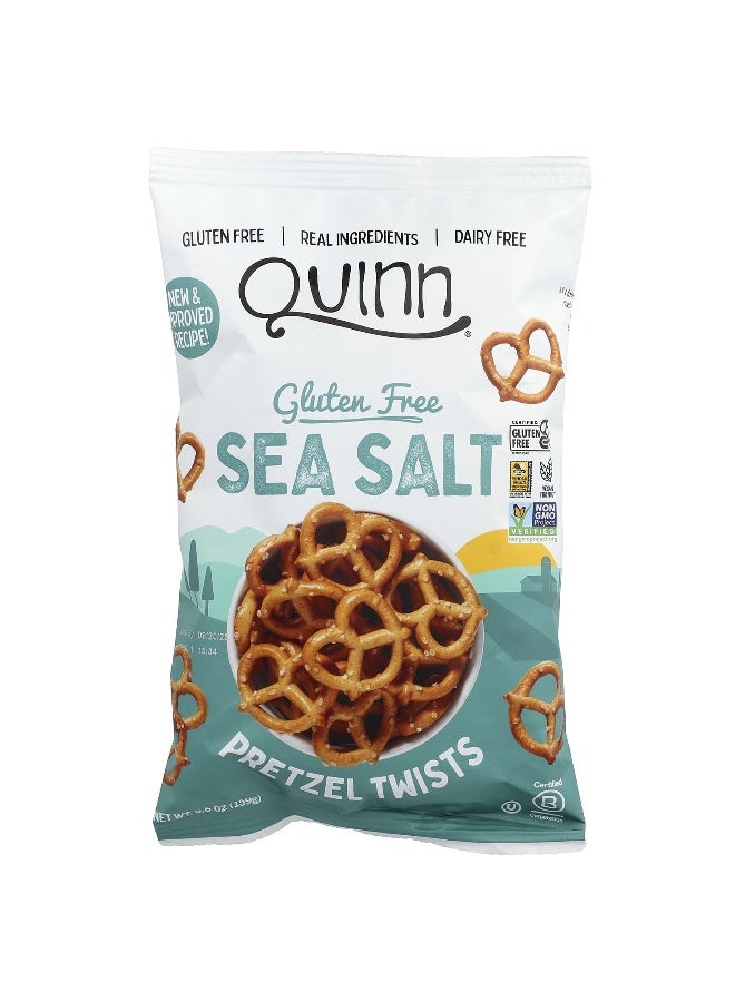 Quinn Snacks, Pretzel Twists, Sea Salt, 5.6 oz (159 g) - Image 1