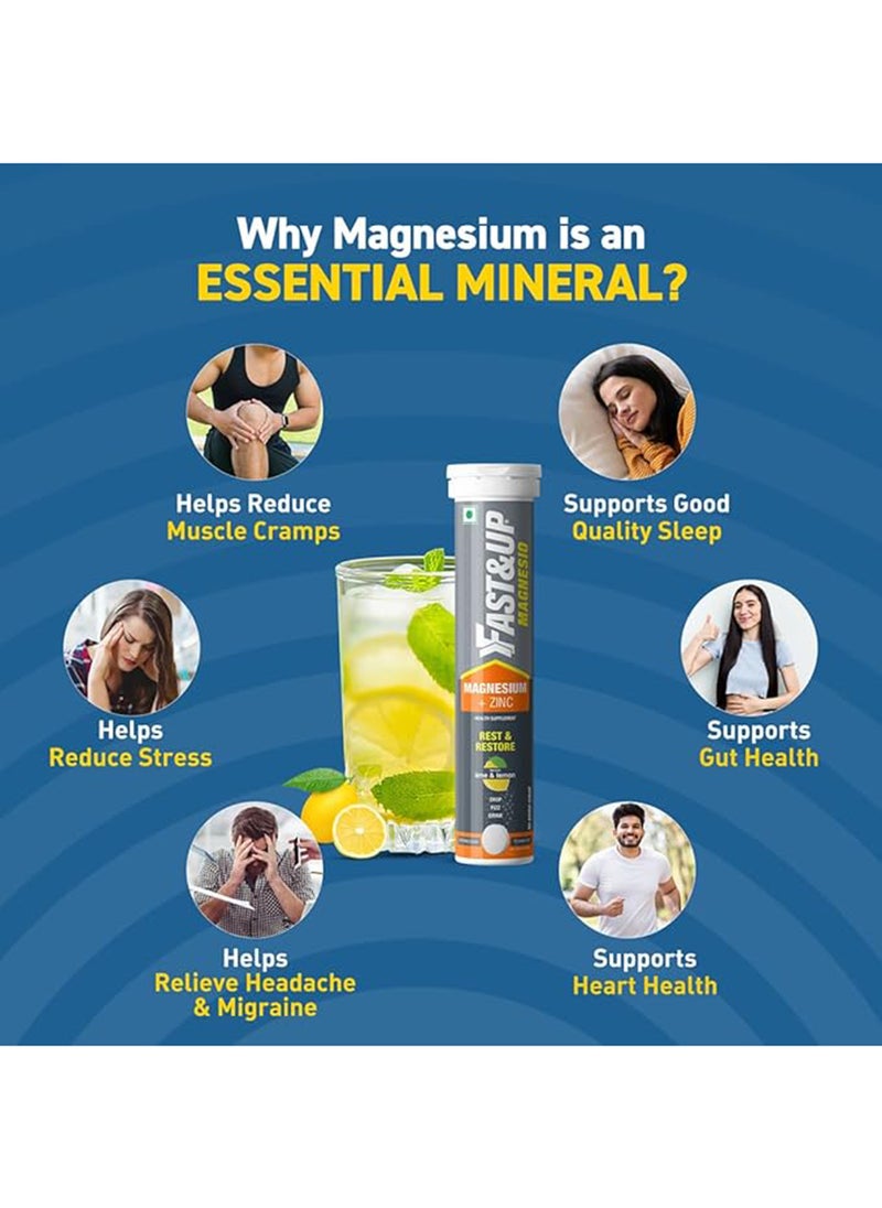 FAST&UP - Fast & Up Magnesium- Lime and Lemon - Image 1