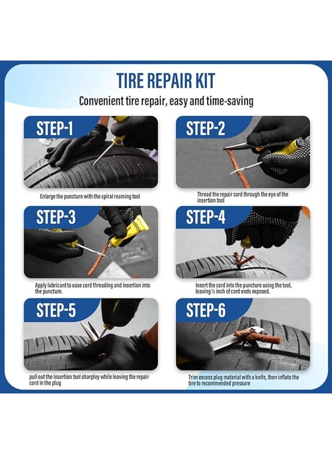 طقم كوريك مقص للسيارة - حمولة 2 طن لتغيير الإطارات - طقم طوارئ متكامل مع مفتاح عجل احترافي للسيارات الملاكي والـ SUV - Image 4