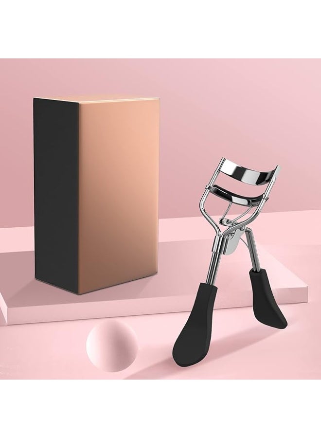 Eyelash Curler - Professional Quality Ergonomic Design - Black - Image 3