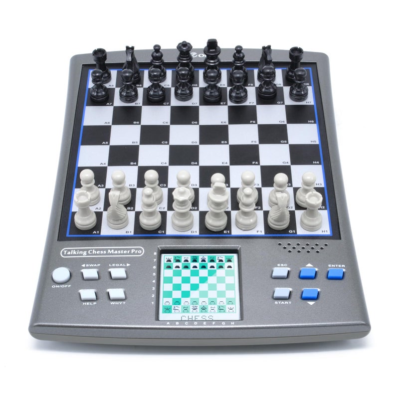 iCore Electronic Chess Set Talking Computer Chess Board 100 Preset Exercises 5 Levels 40 Famous Electronic Chess Games for Kids Adults - Image 2