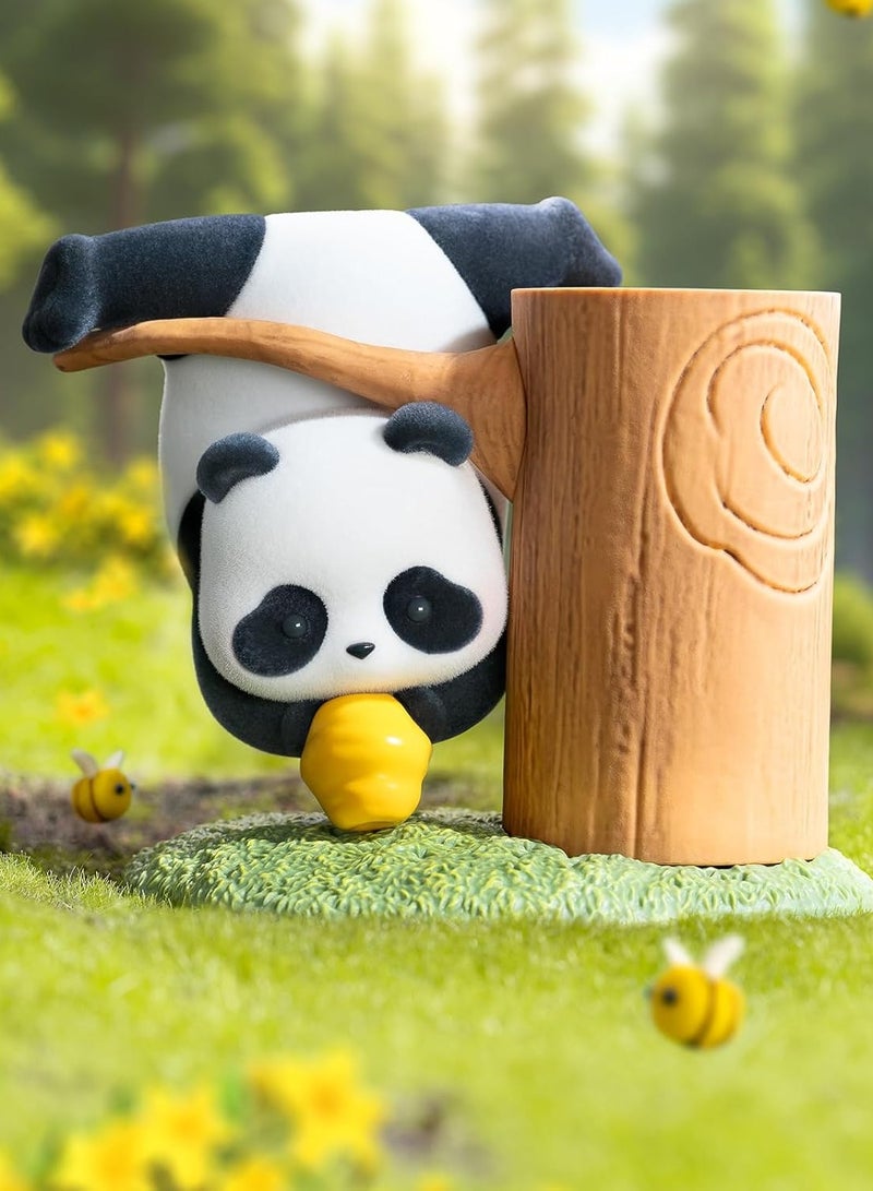 52TOYS صندوق مفاجآت: لعبة تسلق شجرة الفاكهة لباندا رول، قطعة واحدة عشوائية، مجموعة ألعاب بناء شجرة قابلة للتوصيل - Image 2