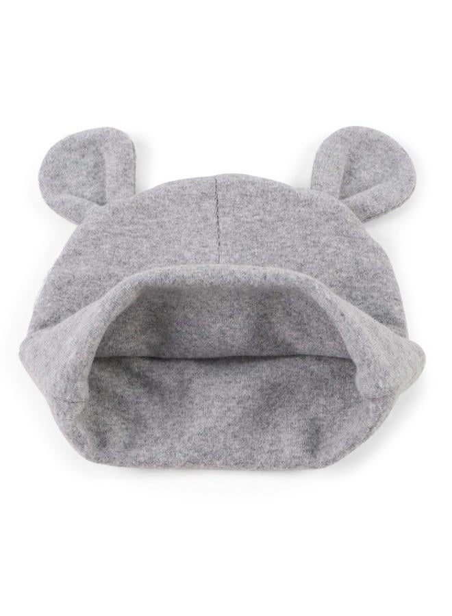 PESAAT Newborn Hospital Hat Preemie Boys Girls Beanie Solid Infant Baby Hats Autumn Winter, Double Layer/3pack-b, 0-6 Months - Image 3