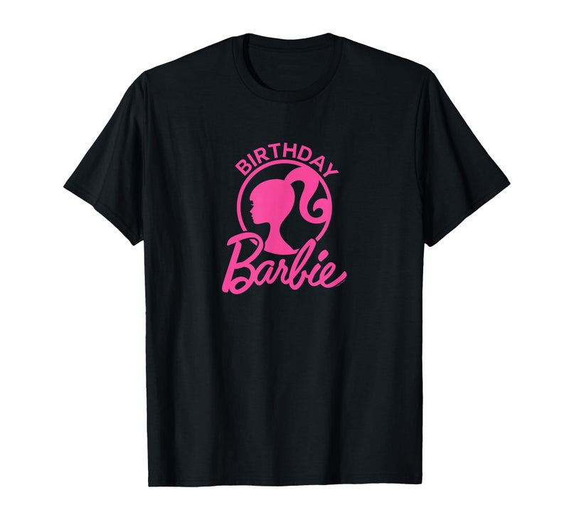Barbie - Birthday Logo Barbie T-Shirt Small