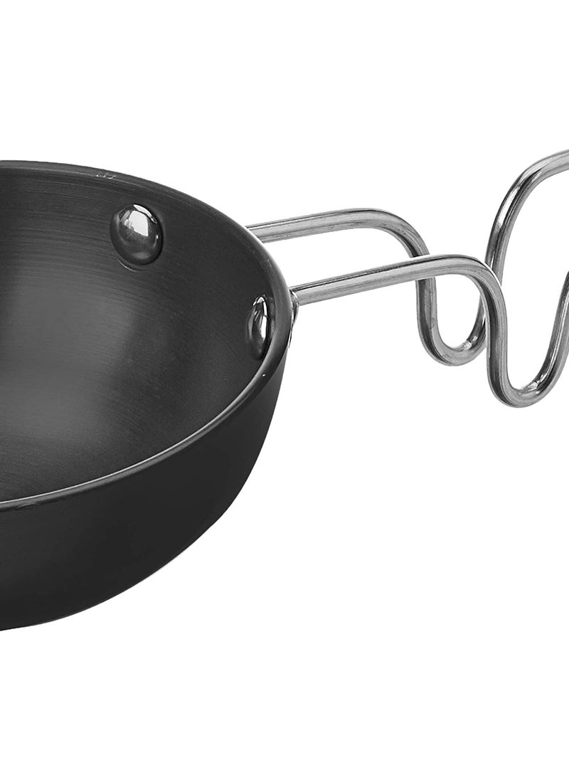 Pass Pass pass pass Aluminium Tadka Pan with Steel Handle Tadka Pan  - Image 5