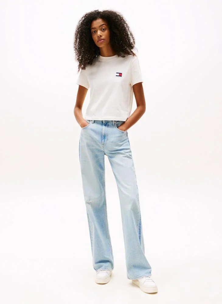 TOMMY JEANS Logo Crew Neck T-Shirt