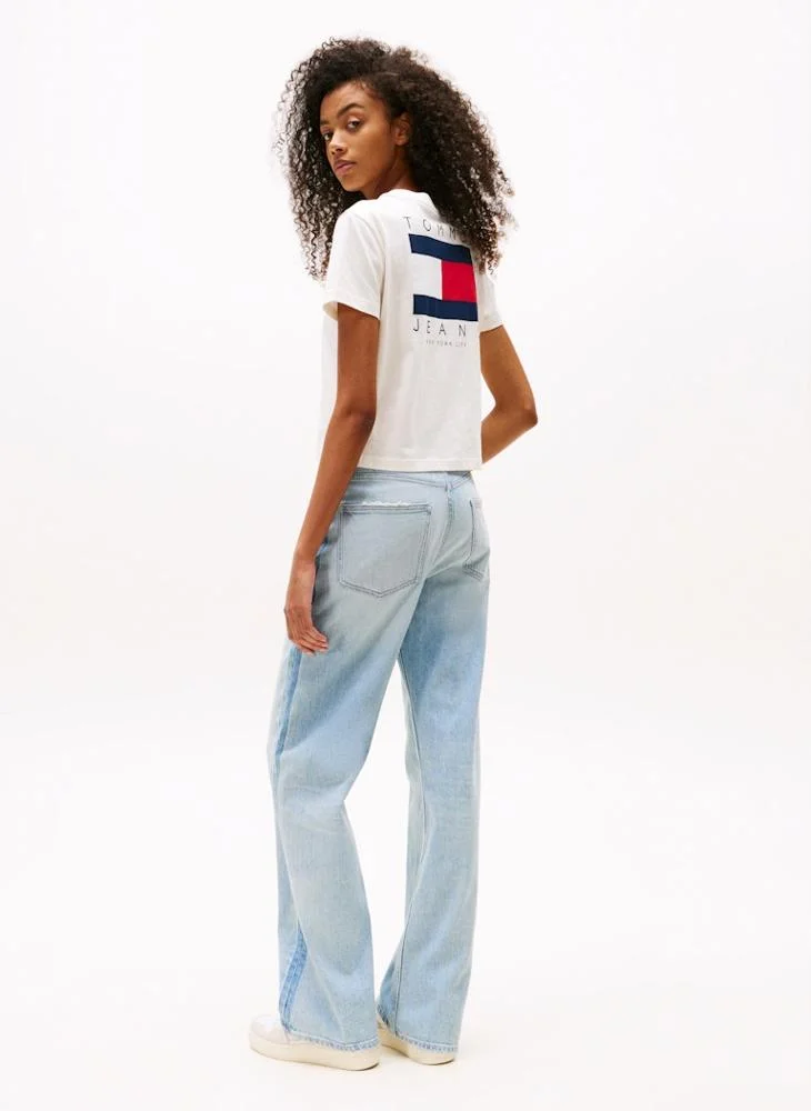 تومي جينز Logo Crew Neck T-Shirt