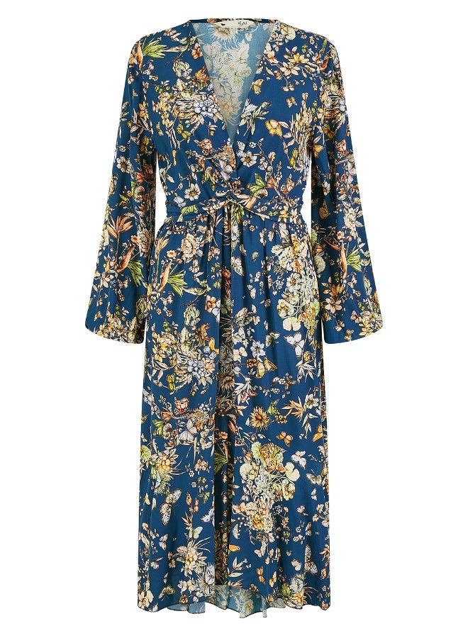 Yumi Floral Print Midi Dress  - Image 5