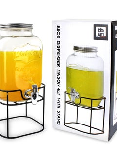 Generic Home Smart Juice Dispenser with Stand Cold Water Pitcher with Tap and Air Tight Lid Cocktail Barrel 4 Liter  - Image 4