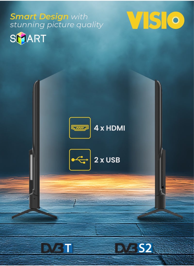 فيسيو تلفزيون فيزيو 75 بوصة بنظام Google TV | موديل 75VSS22G | تلفزيون ذكي بدقة 4K UHD  - Image 4