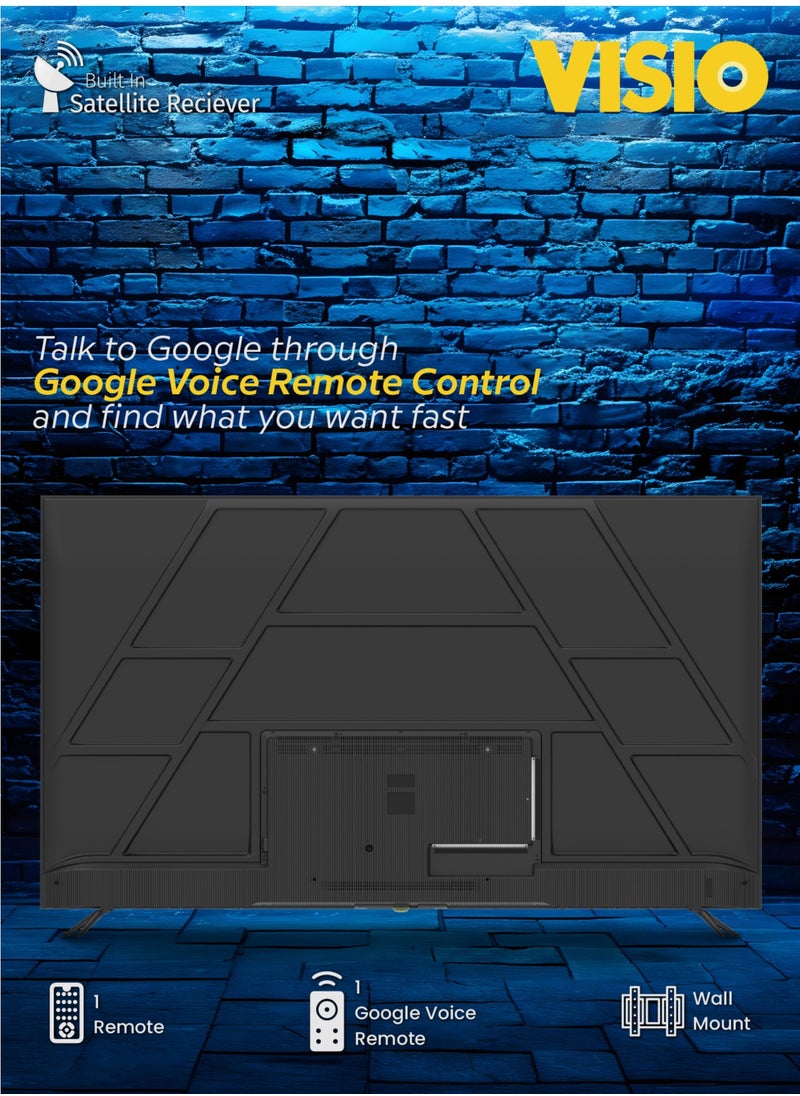 فيسيو تلفزيون فيزيو 75 بوصة بنظام Google TV | موديل 75VSS22G | تلفزيون ذكي بدقة 4K UHD  - Image 5
