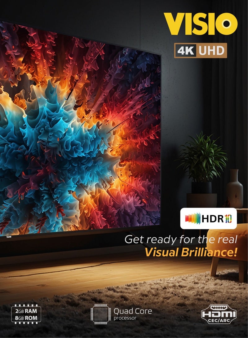 فيسيو تلفزيون فيزيو 75 بوصة بنظام Google TV | موديل 75VSS22G | تلفزيون ذكي بدقة 4K UHD - Image 3