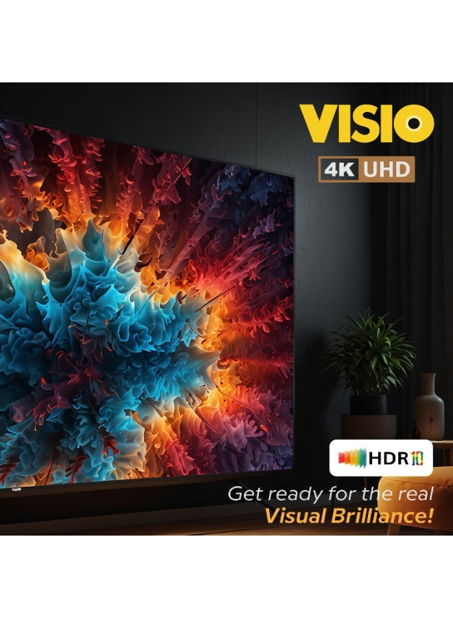 VISIO 75 Inch 4K UHD Smart TV, Google TV Interface, Voice Remote with Google Assistant, Free Wall Bracket - Black [75VSSU3Google - Image 4