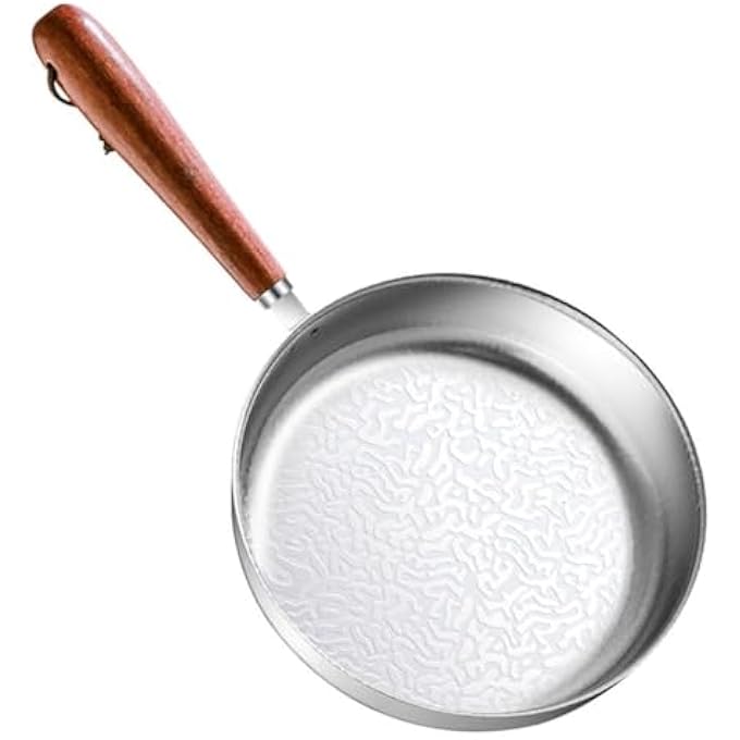KASTWAVE 12Cm Nonstick Mini Frying Pan For Eggs And Pancakes Small Portable Skillet With Handle Ideal For Kitchen Cooking Camping Travel Lightweight Small Saucepan Cookware - Image 2