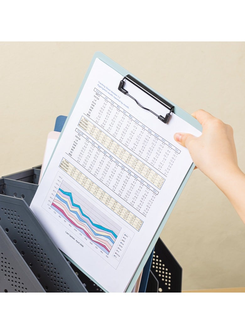 Deli EF403 Clipboard 1 piece, A4 Blue/Green/Pink 鈥?Ideal for Office, School, and Organization - Image 5