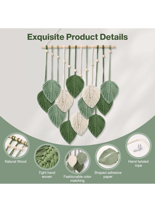 انتيكيانو مكرمية جدارية – ديكور يدوي من القطن – المقاس ‎50×70‎ سم - Image 2