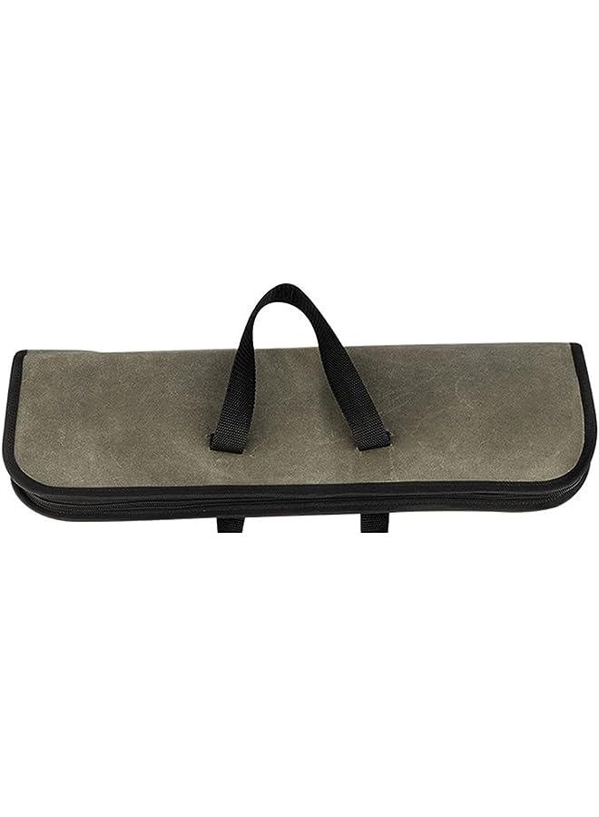 IAF حقيبة سكين الشيف القابلة للحمل (4 فتحات) من القماش مع مقابض متينة، حقيبة سكين مقاومة للماء - Image 1