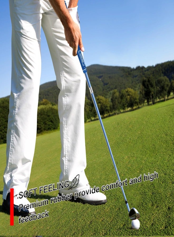 Geoleap Golf Grip Set of 13- Grips with 15 Tapes and Grips with All Repair Kits for Choice,Memory Point assists Hand Placement,Premium Rubber Golf club Grips with Corrugated Textured Control - Image 4